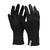 WoolTerry Liner Gloves Jet Black L/9 