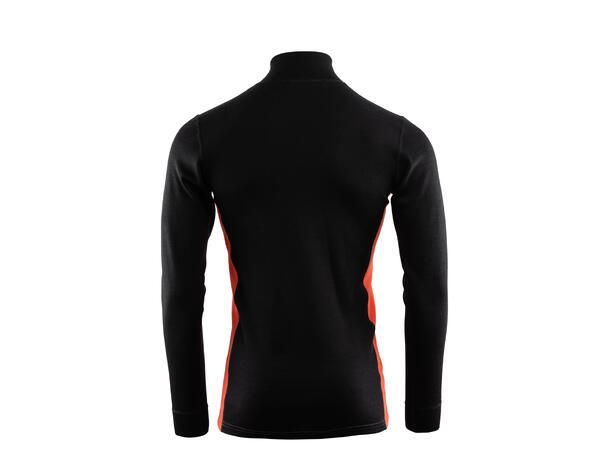 WarmWool mockneck M's North Atlantic/Jet Black/Red Clay XS 