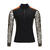 WoolNet Hybrid mockneck M's Jet Black/Tarmac/Gold Flame XS 