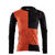 WarmWool hoodsweater w/zip M's Jet Black/Red Clay/North Atlantic S 
