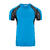 LightWool 140 sports t-shirt M's Bluejay/Jet Black XS 