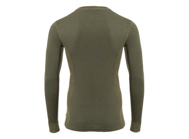 WarmWool crewneck M's Olive Night S 
