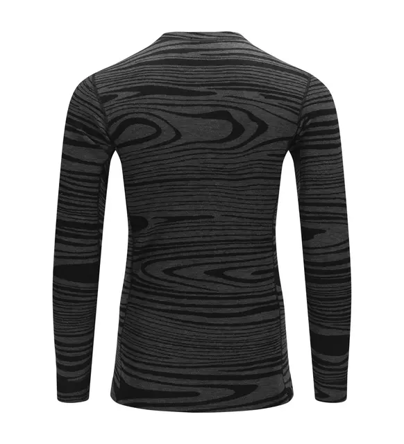 WarmWool Crewneck M's Black Motion XS 