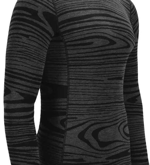 WarmWool Crewneck M's Black Motion XS 