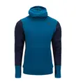 WarmWool hoodsweater Ch Corsair/Navy Blazer 100