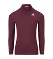 WarmWool mockneck Ch Fig/Red Dahlia 100