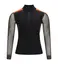 WoolNet Hybrid mockneck M's Jet Black/Tarmac/Gold Flame XS 