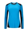 LightWool 140 sportshirt W&#39;s Bluejay/Jet Black M