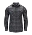 ReBorn woolshirt M&#39;s Grid Slate/Light Grey M