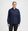Reborn woolshirt W&#39;s Navy Melange M