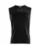 LightWool 140 sports singlet M's Jet Black XS 