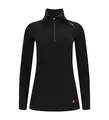 WarmWool polo W&#39;s Jet Black M