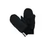 WoolTerry Liner Mittens Jet Black S/7 