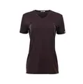 LightWool 180 Loose fit Tee W&#39;s Chocolate Plum M