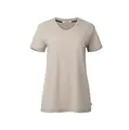 LightWool 180 Loose fit Tee W&#39;s Simply Taupe M