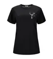 LightWool 140 classic tee antler W&#39;s Jet Black M