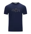 LightWool 140 Classic Tee Salmon M's Navy Blazer M