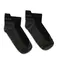 Ankle Wool Socks 2-pack Jet Black/Grey 36-39 