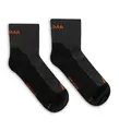 Running Wool Socks 2-pack Grey/Jet Black 36-39