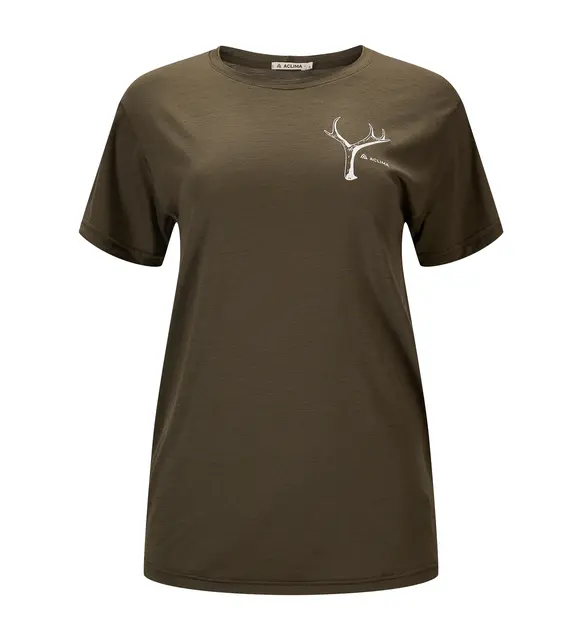 LightWool 140 classic tee antler W's 