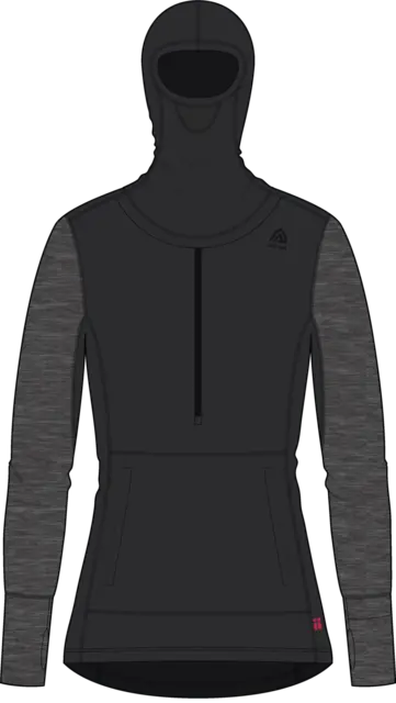 WarmWool Hoodsweater w/zip W's 