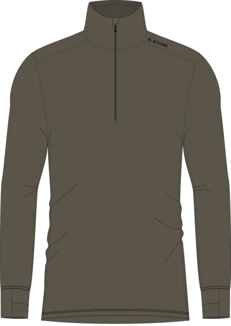 FleeceWool Polo w/ zip M's 