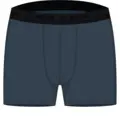 WarmWool Boxer M's Midnight Navy M