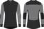 WoolNet Hybrid Crewneck M's Jet Black XS 