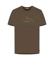 LightWool 140 Classic Tee Sunset M&#39;s Dark Earth M