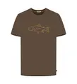 LightWool 140 Classic Tee Salmon M&#39;s Dark Earth M