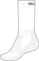 Liner Wool Socks White 36-39