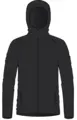 FleeceWool Hooded Jacket M's Jet Black M