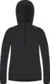 LightWool 140 Hoodie w/zip W's Jet Black M