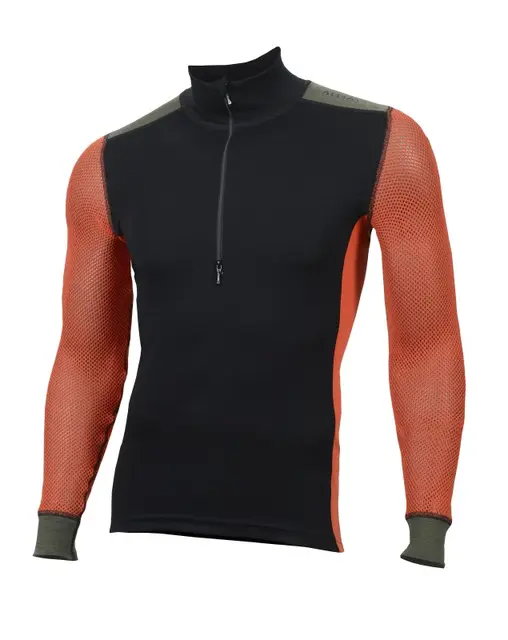 Aclima WoolNet Hybrid mockneck M's 