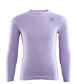 WarmWool Crew Neck Ch Purple Rose / Sunset Purple 100