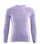 WarmWool Crew Neck Ch Purple Rose / Sunset Purple 100 