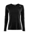 LightWool 140 sportshirt W's Jet Black XS 