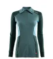 WarmWool polo W&#39;s NorthAtlantic/GreenGables/ReefWaters M