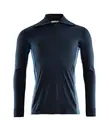 WarmWool polo M&#39;s Navy Blazer/Coastal Fjord M