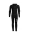 WarmWool overall Jr Jet Black 130 