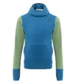 WarmWool hoodsweater Ch Corsair / Dill 100