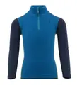WarmWool mockneck Ch Corsair / Navy Blazer / Dill 100