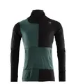 WarmWool hoodsweater w/zip M&#39;s Jet Black/Green Gables/NorthAtlantic M