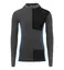 WarmWool hoodsweater w/zip M's Marengo/Jet Black/Corsair XS 