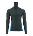 WarmWool polo M&#39;s Green Gables / Corsair/ Jet Black M