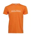 LightWool 140 classic tee Logo M&#39;s Orange Tiger M