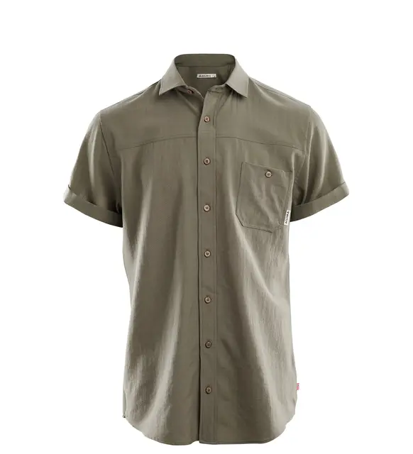 LeisureWool short sleeve shirt M's 