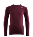 LightWool 140 crewneck Jr Zinfandel 130