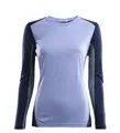LightWool 140 sportshirt W&#39;s Purple Impr/NavyBlazer/NorthAtlantic M