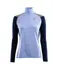 LightWool 140 reinforced mockneck W's Purple Impr/Navy Blazer/Ranger Green XS 